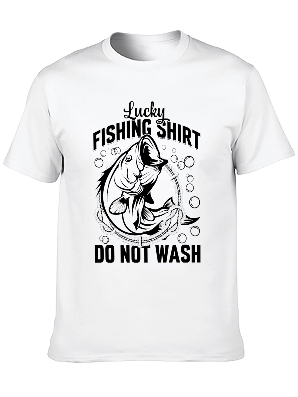 Lucky Fishing Shirt - Do Not Wash Tee