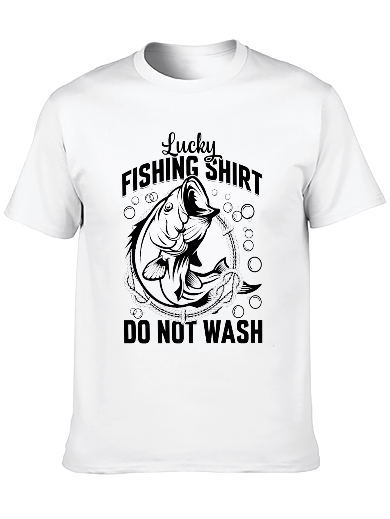 Lucky Fishing Shirt - Do Not Wash Tee