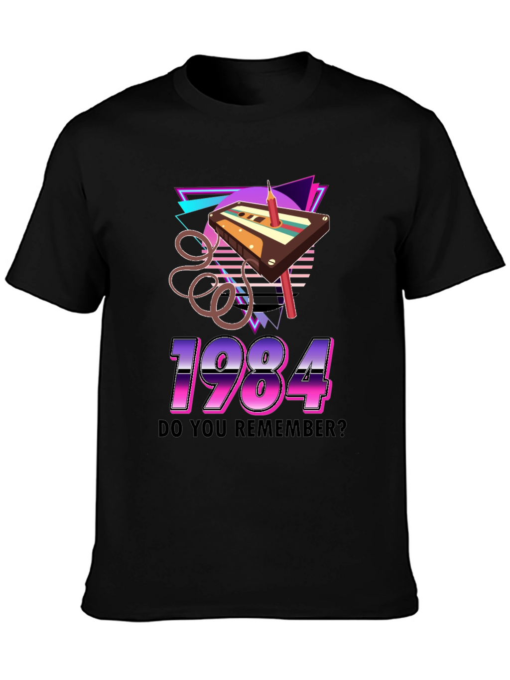 Retro 1984 Cassette Tape T-Shirt