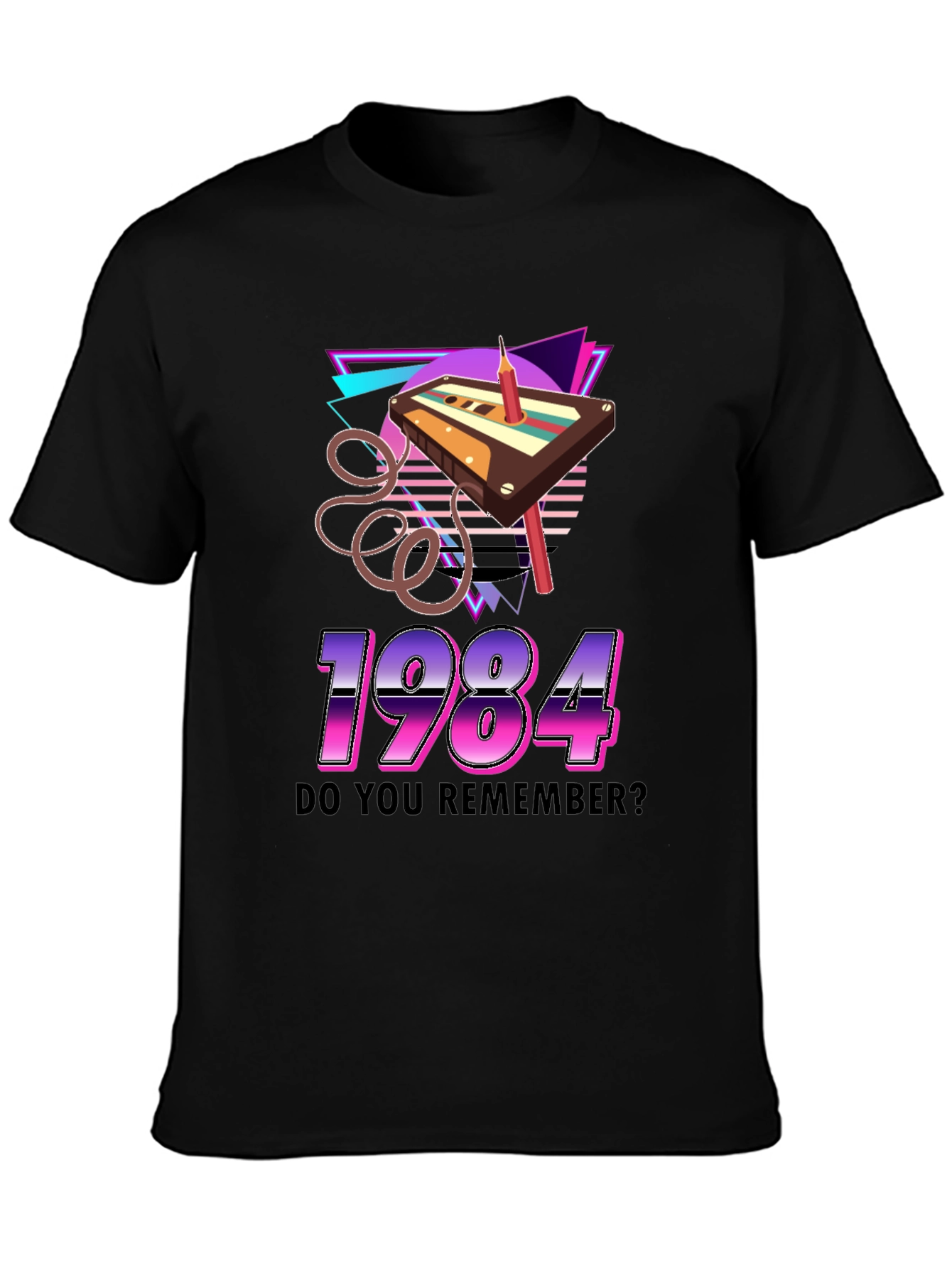 Retro 1984 Cassette Tape T-Shirt