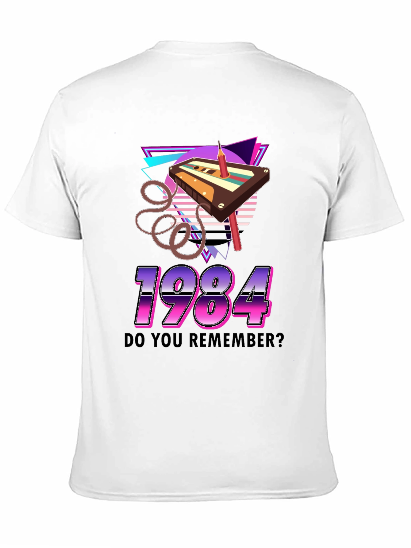 Retro 1984 Cassette Tape T-Shirt