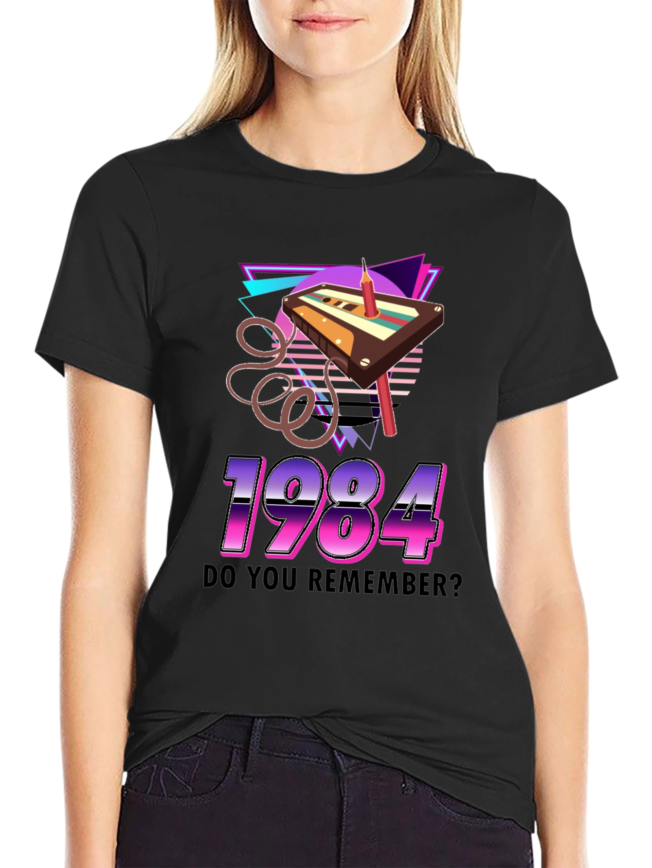 Retro 1984 Cassette Tape T-Shirt