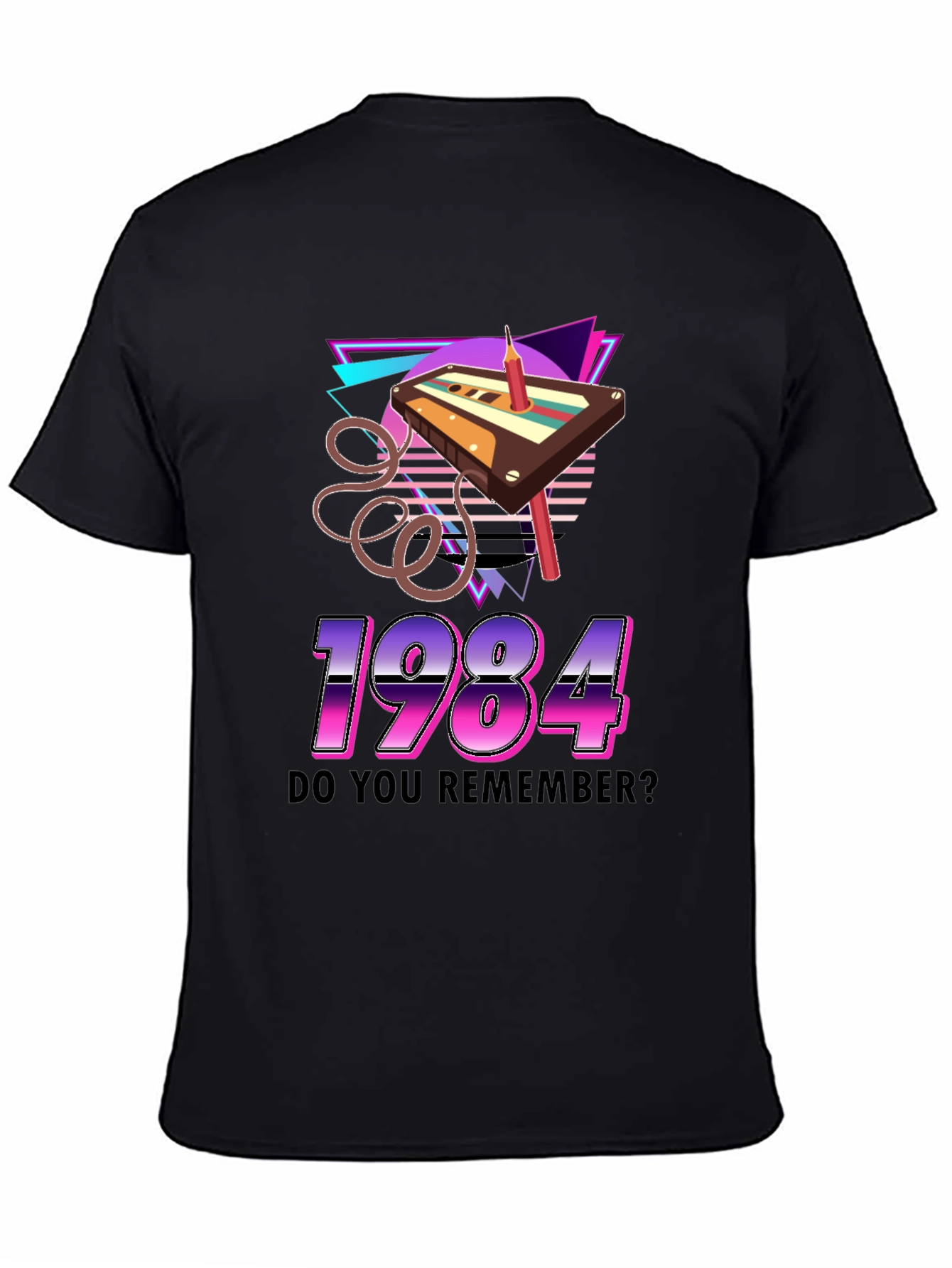Retro 1984 Cassette Tape T-Shirt
