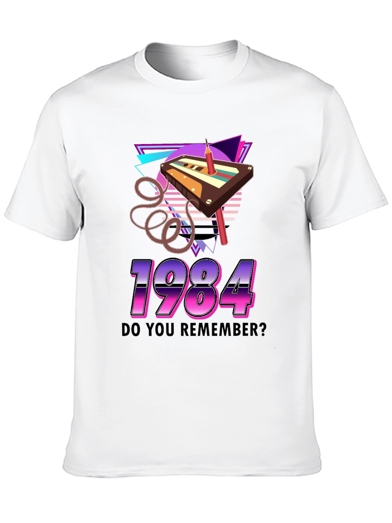 Retro 1984 Cassette Tape T-Shirt