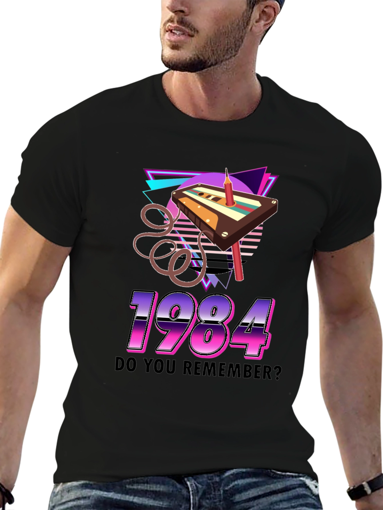 Retro 1984 Cassette Tape T-Shirt