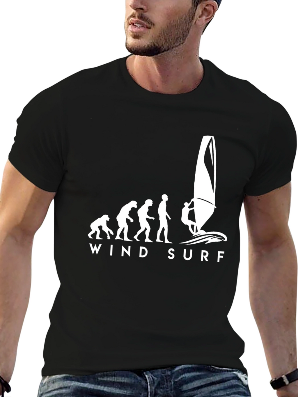 Evolution of Windsurfing T-Shirt