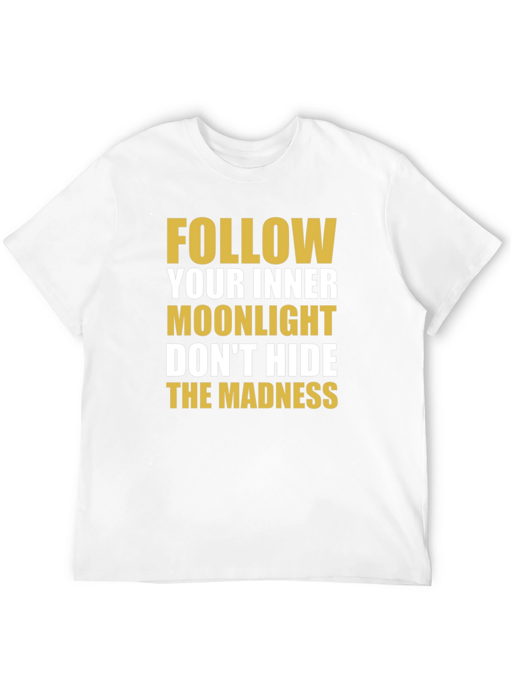 Moonlight Madness Black Graphic Tee
