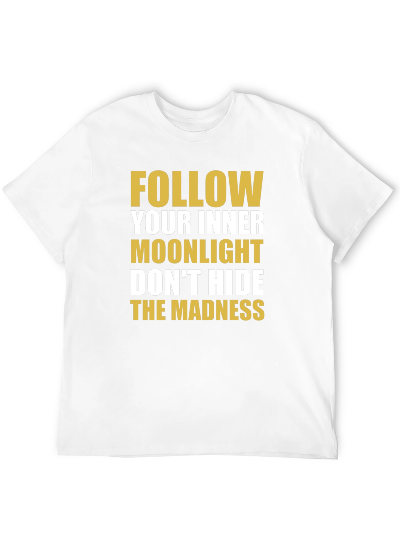 Moonlight Madness Black Graphic Tee