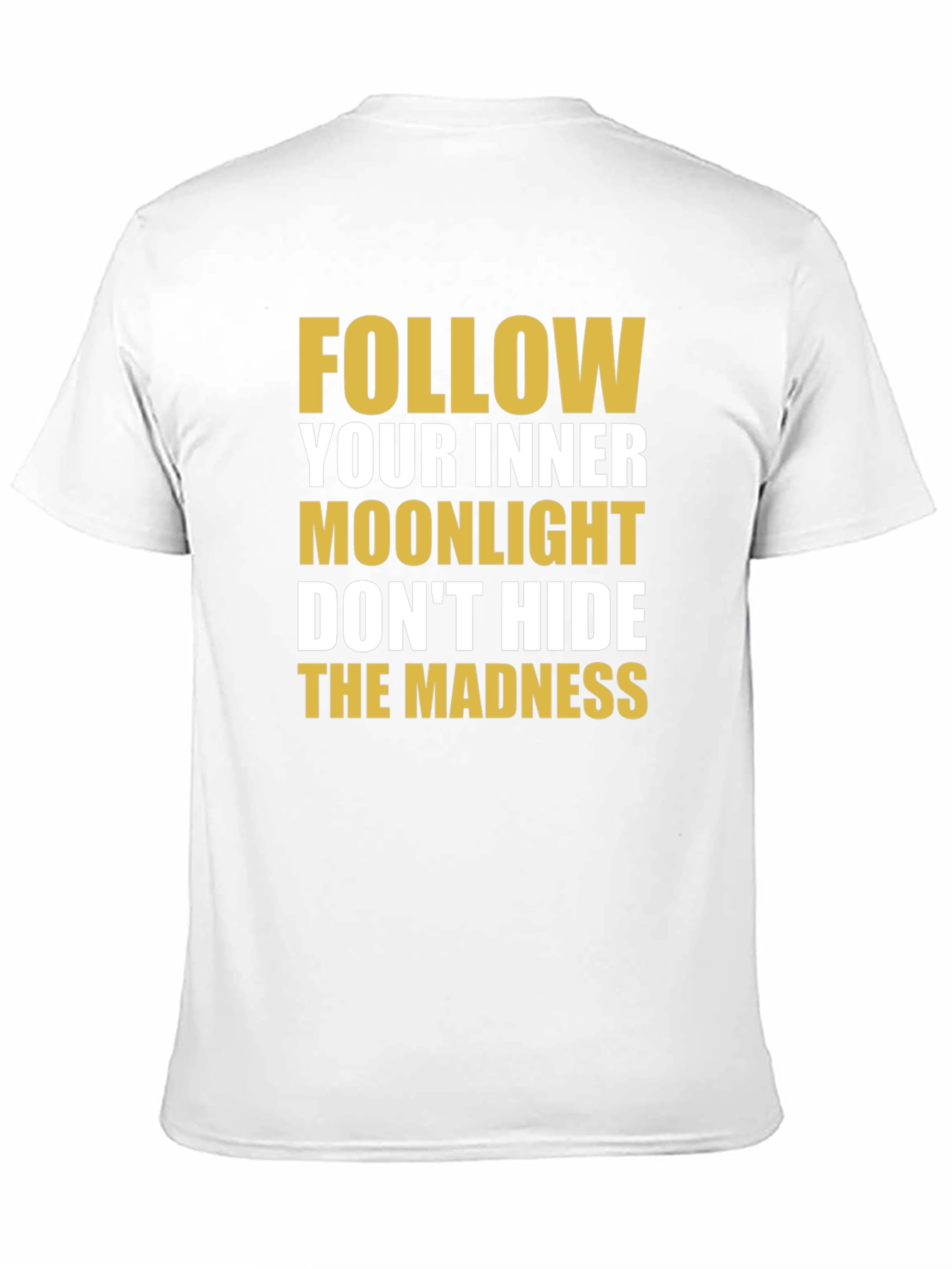 Moonlight Madness Black Graphic Tee