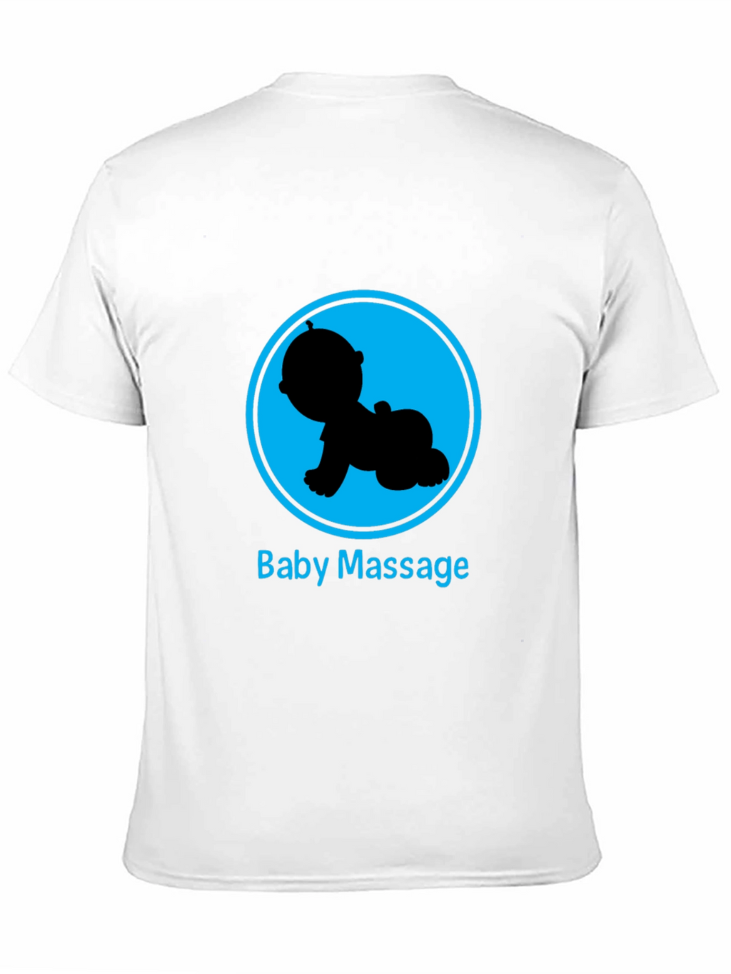 Baby Massage T-Shirt - Unisex Black Tee