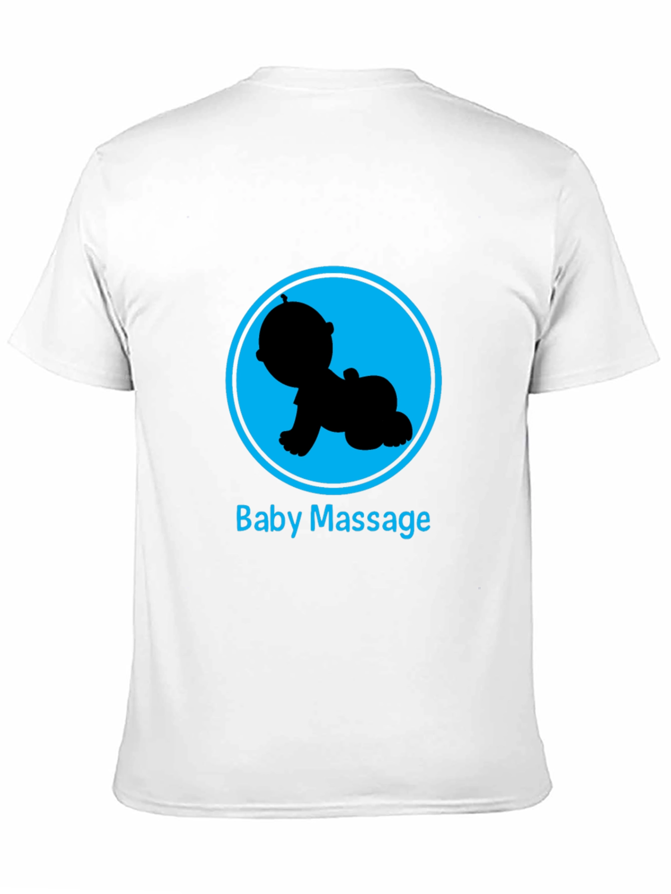 Baby Massage T-Shirt - Unisex Black Tee