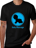 Baby Massage T-Shirt - Unisex Black Tee