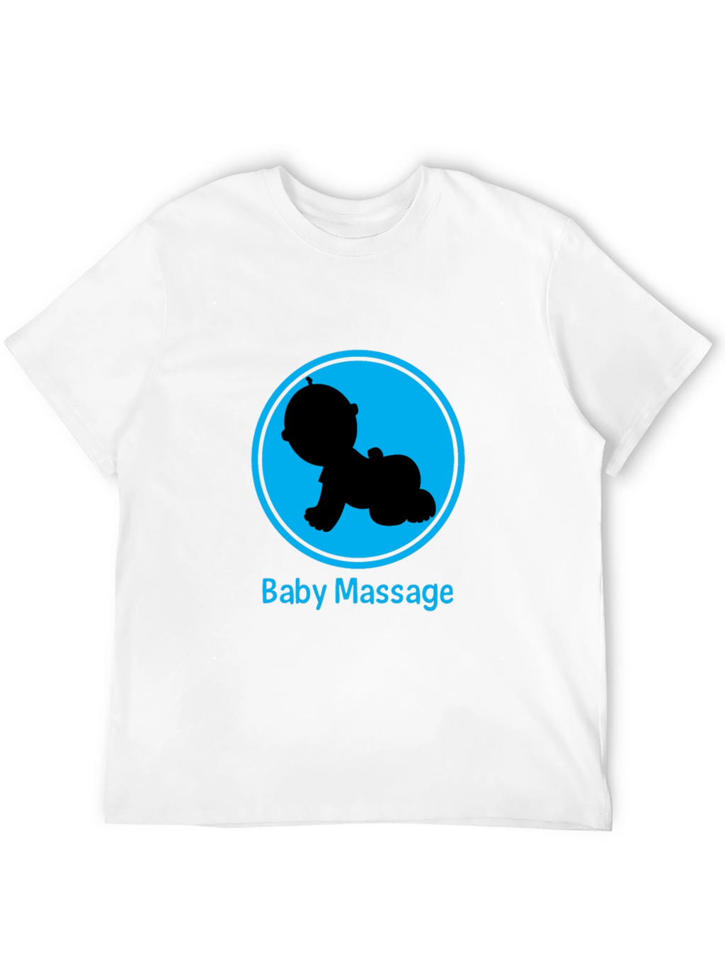 Baby Massage T-Shirt - Unisex Black Tee