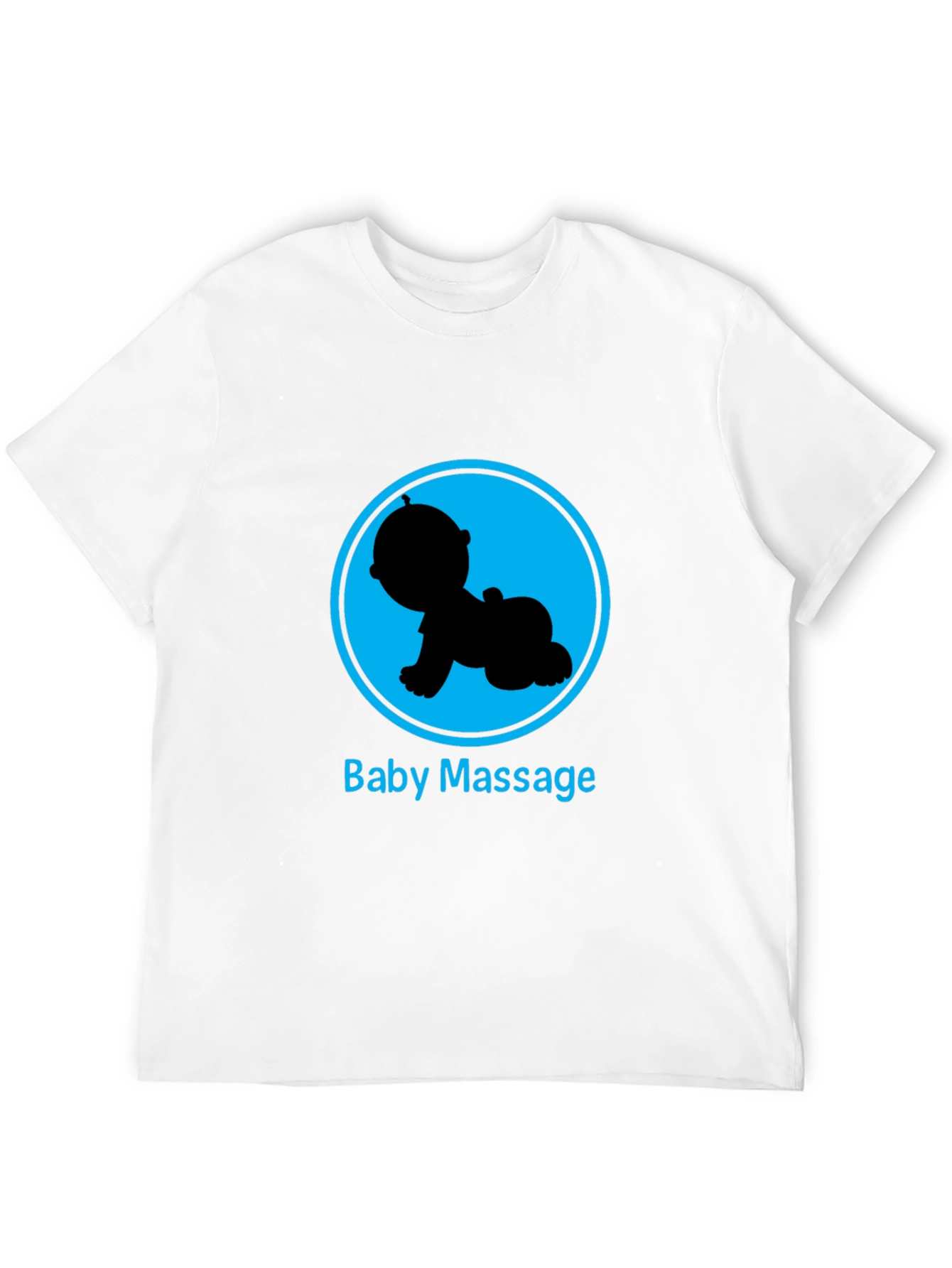 Baby Massage T-Shirt - Unisex Black Tee