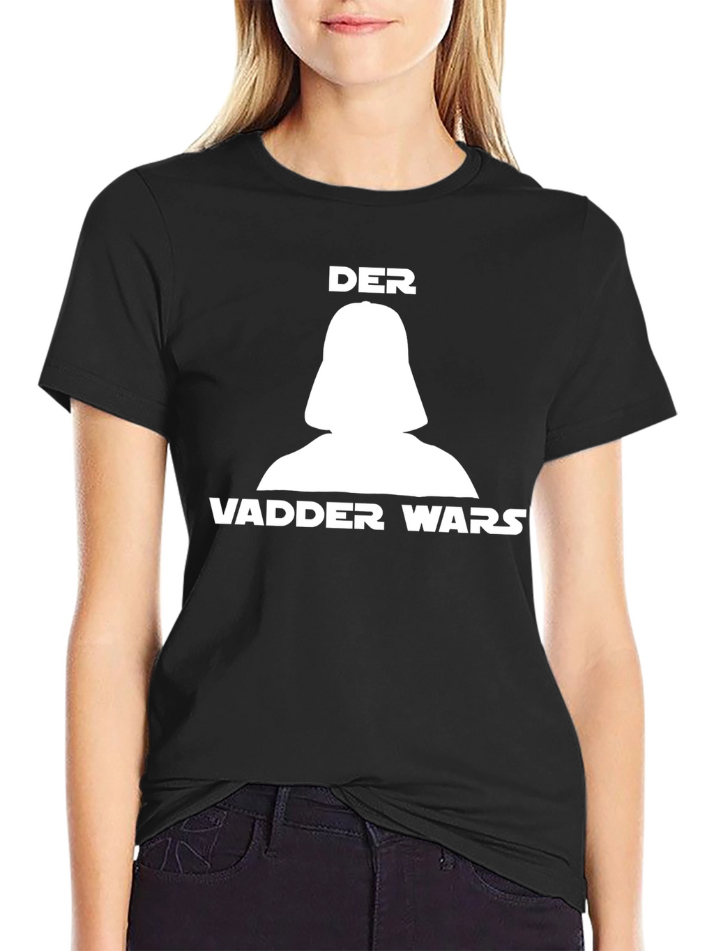 Der Vadder Wars T-Shirt - Black Cotton Tee