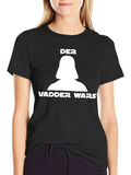 Der Vadder Wars T-Shirt - Black Cotton Tee