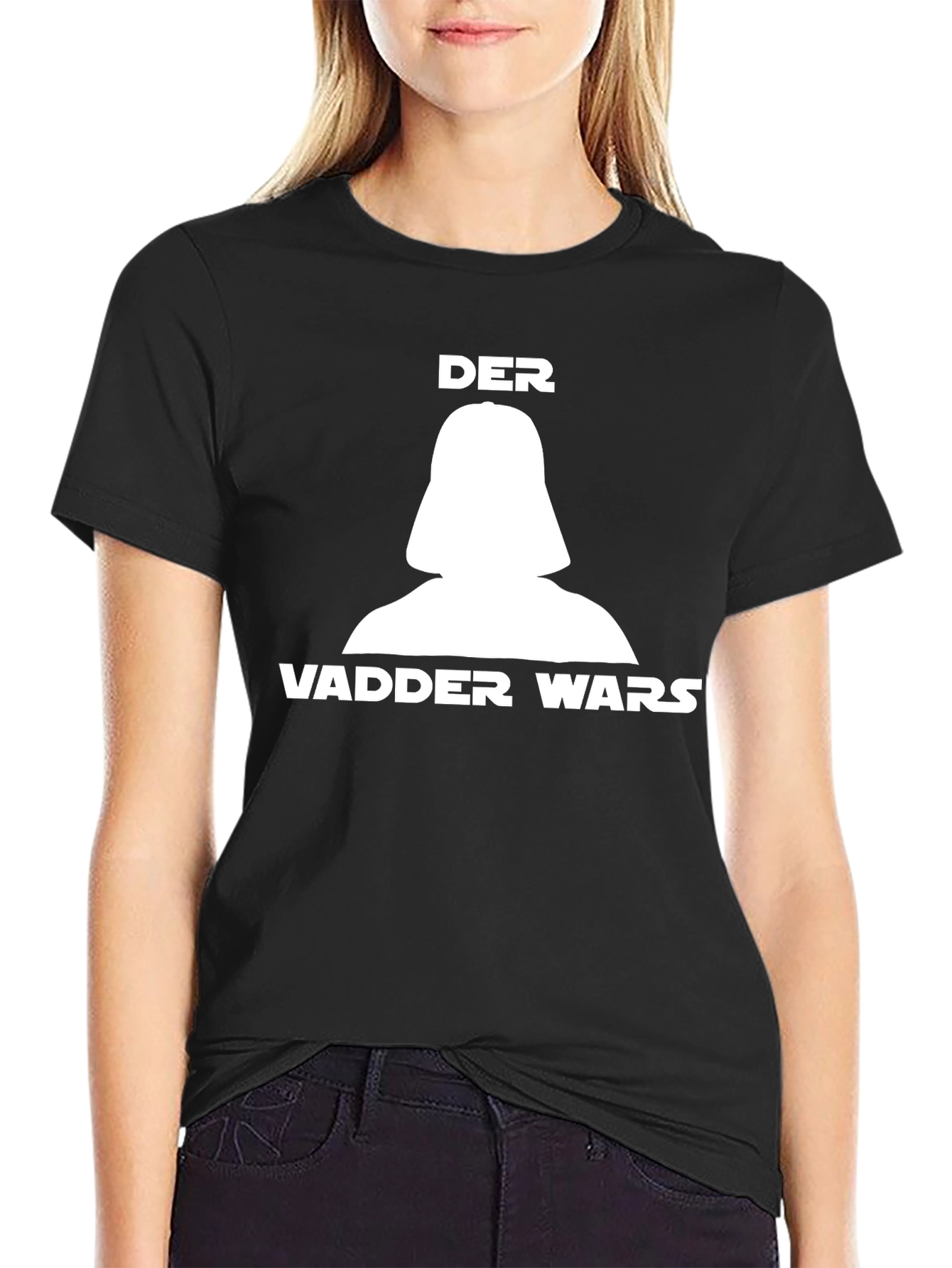 Der Vadder Wars T-Shirt - Black Cotton Tee