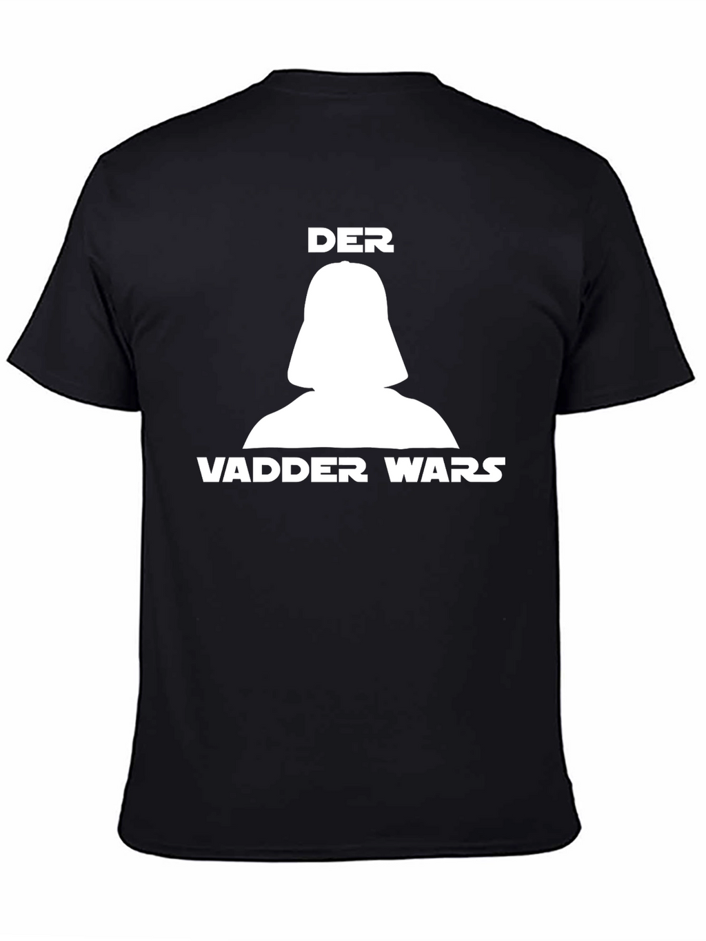 Der Vadder Wars T-Shirt - Black Cotton Tee