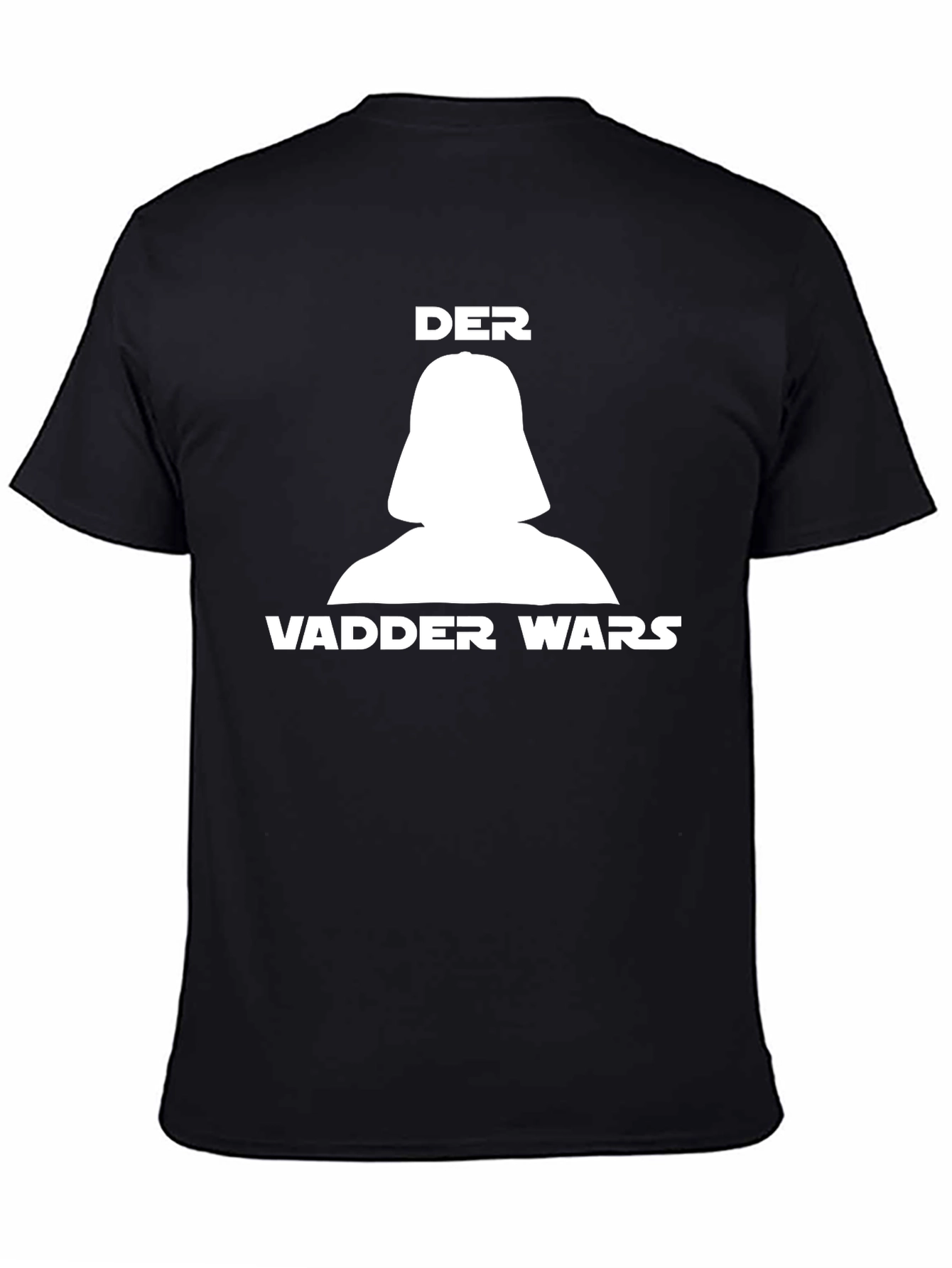 Der Vadder Wars T-Shirt - Black Cotton Tee