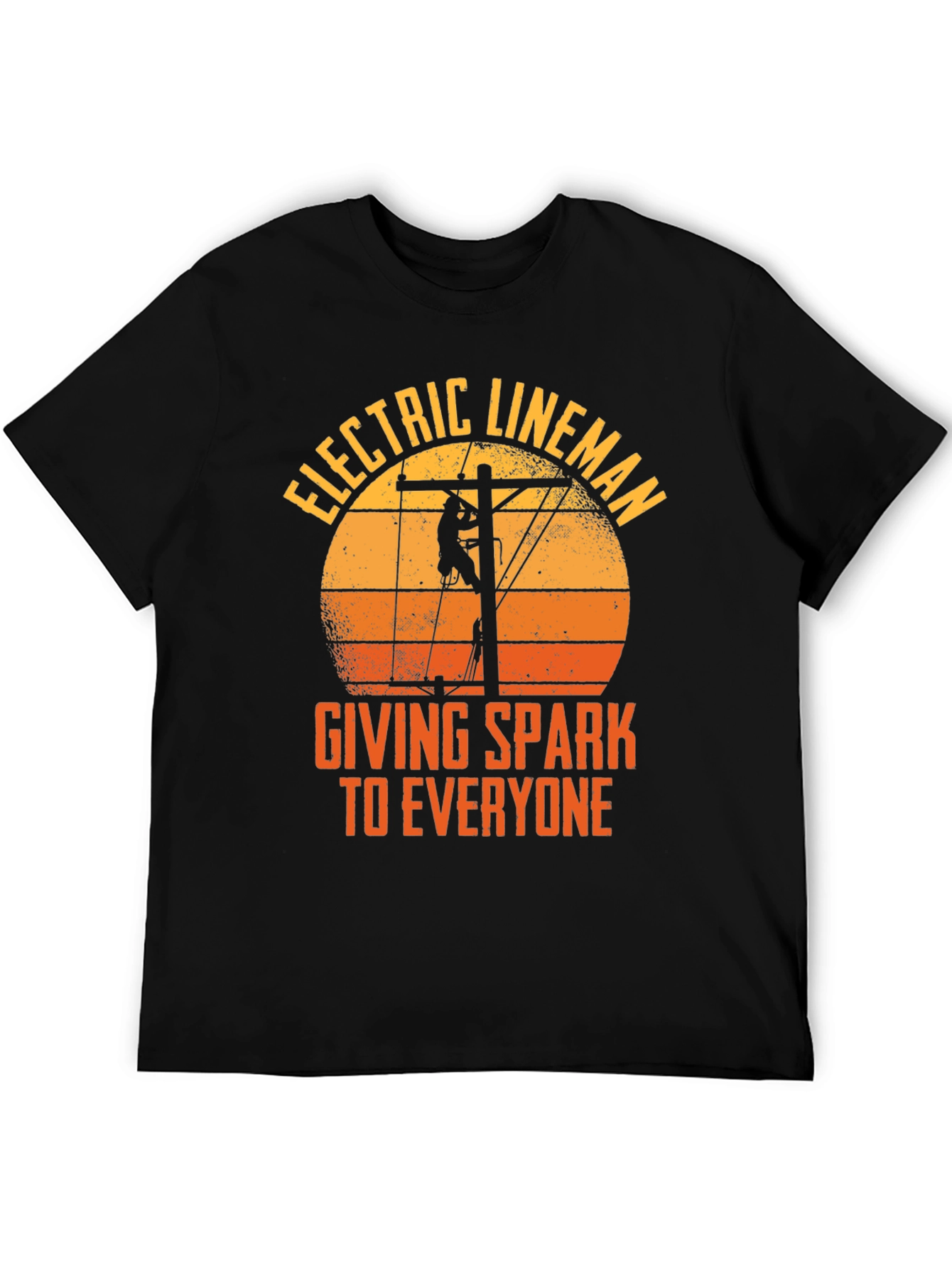 Electric Lineman T-Shirt - Spark to Everyone