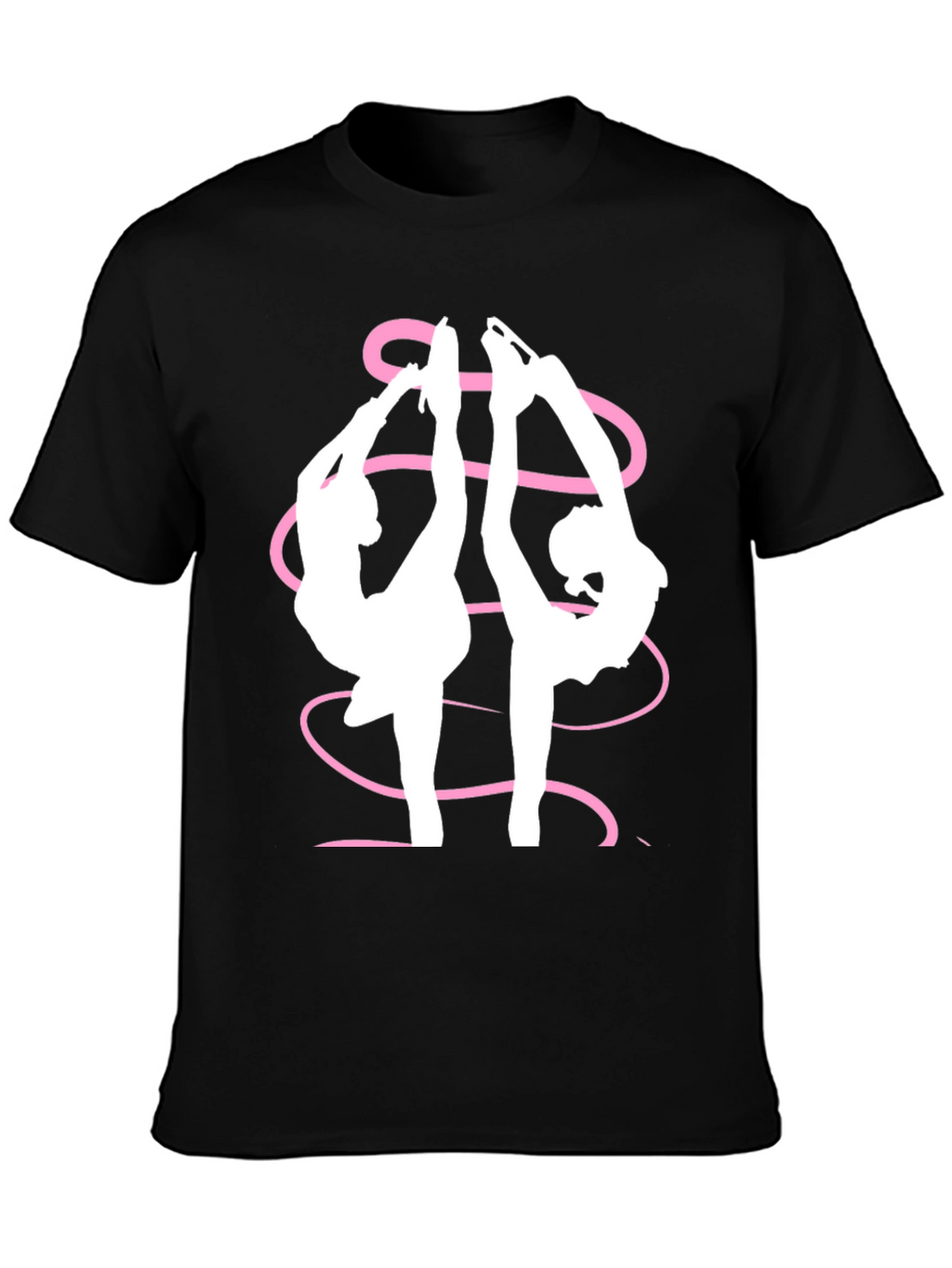 Figure Skating Graphic Tee - Black T-Shirt