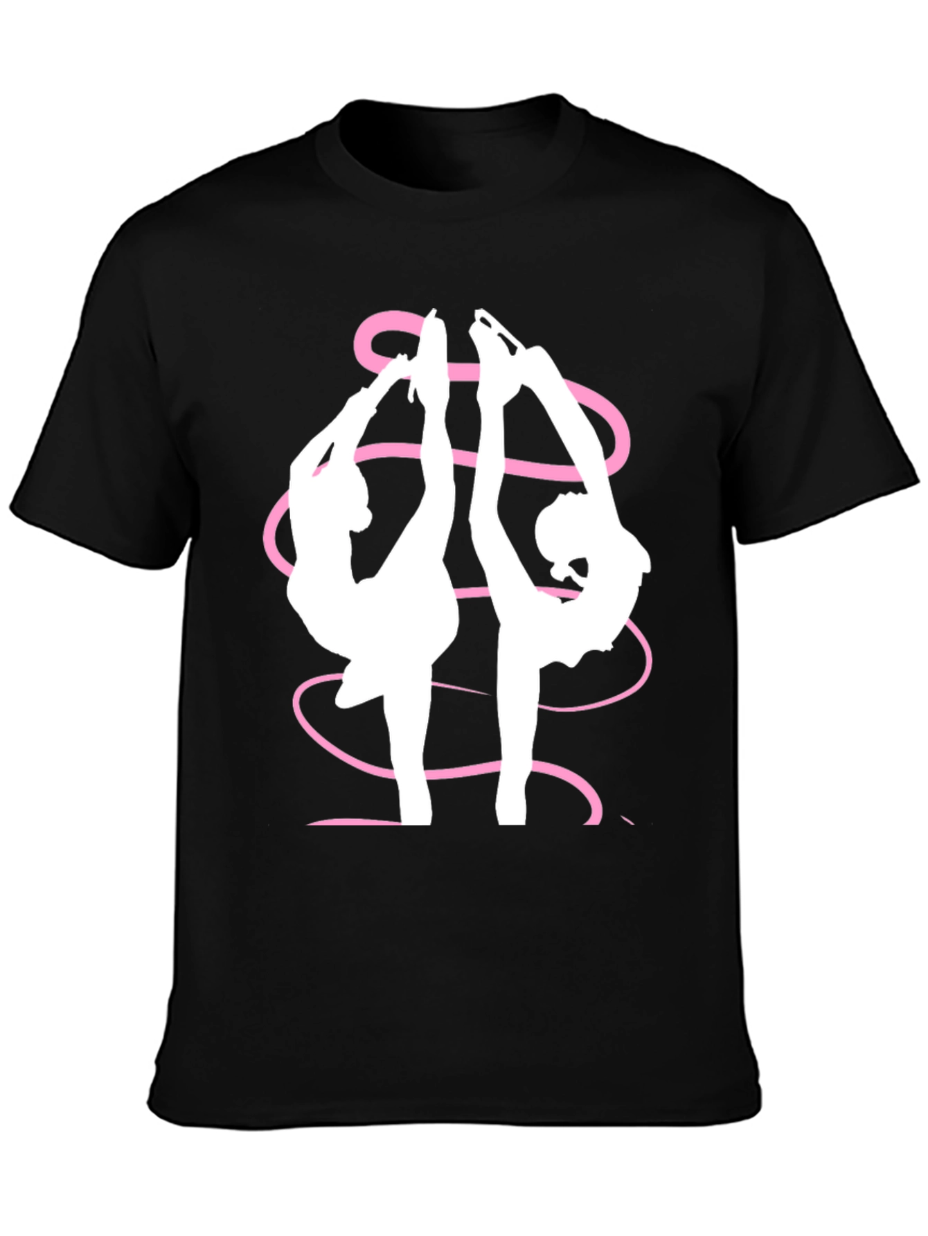 Figure Skating Graphic Tee - Black T-Shirt