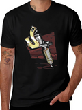 Tattoo Machine Graphic Tee - Black