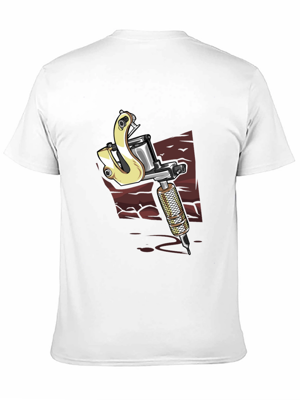 Tattoo Machine Graphic Tee - Black