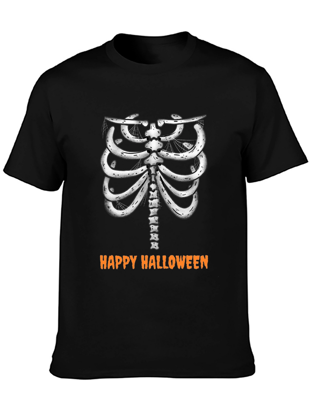 Halloween Skeleton Rib Cage T-Shirt