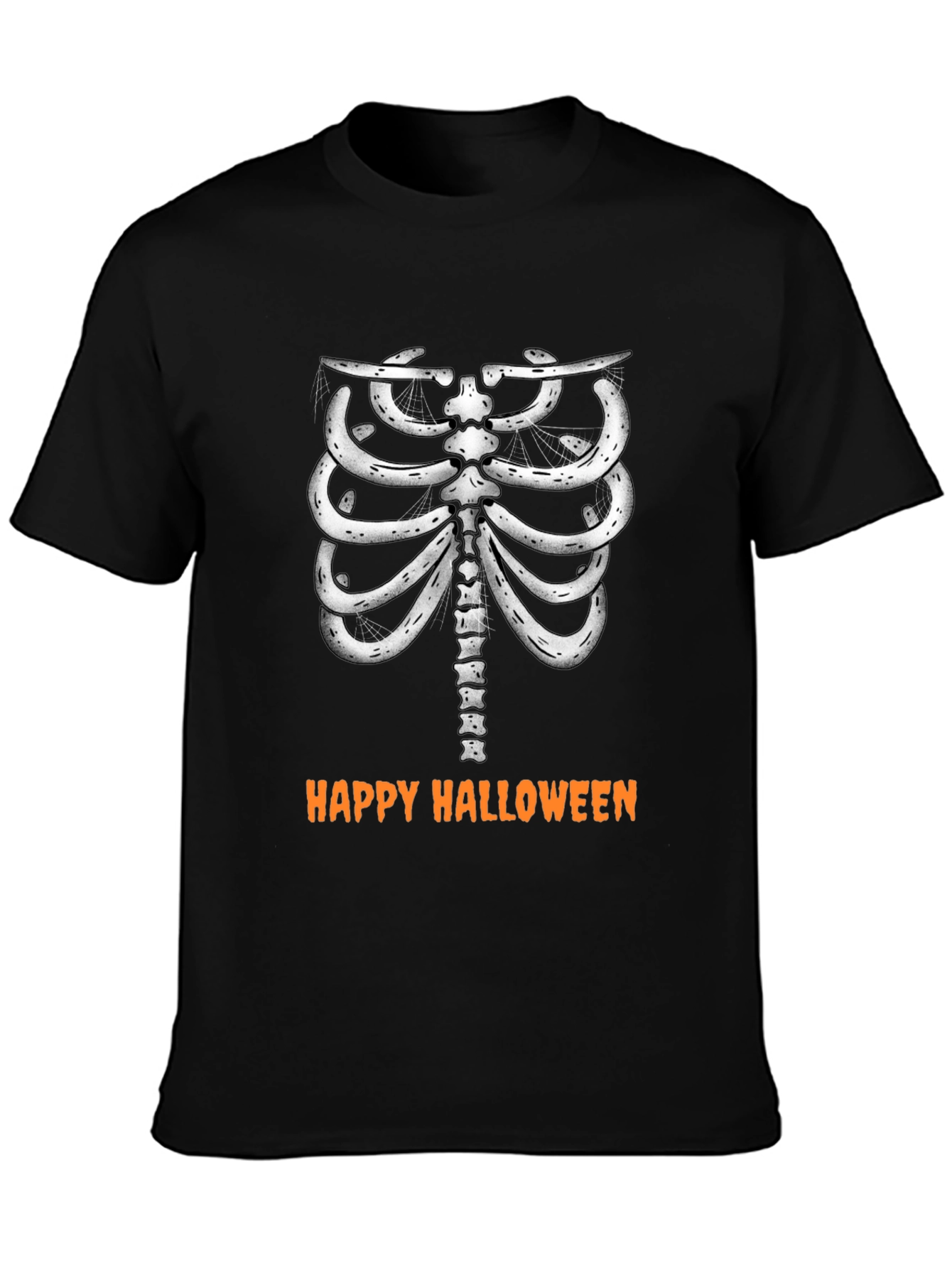 Halloween Skeleton Rib Cage T-Shirt