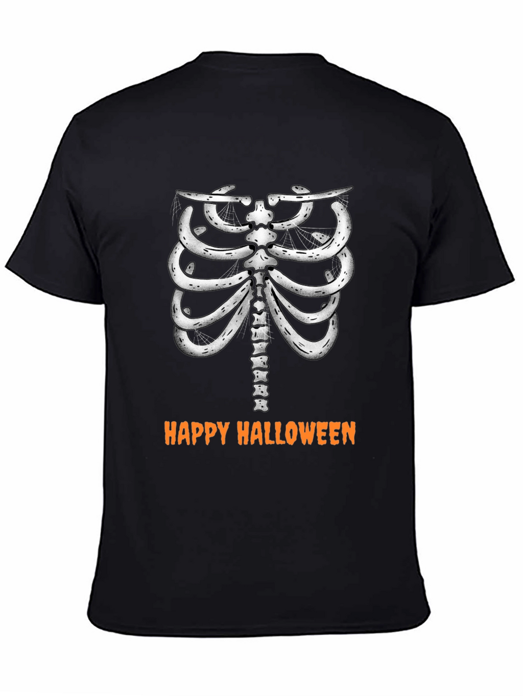 Halloween Skeleton Rib Cage T-Shirt