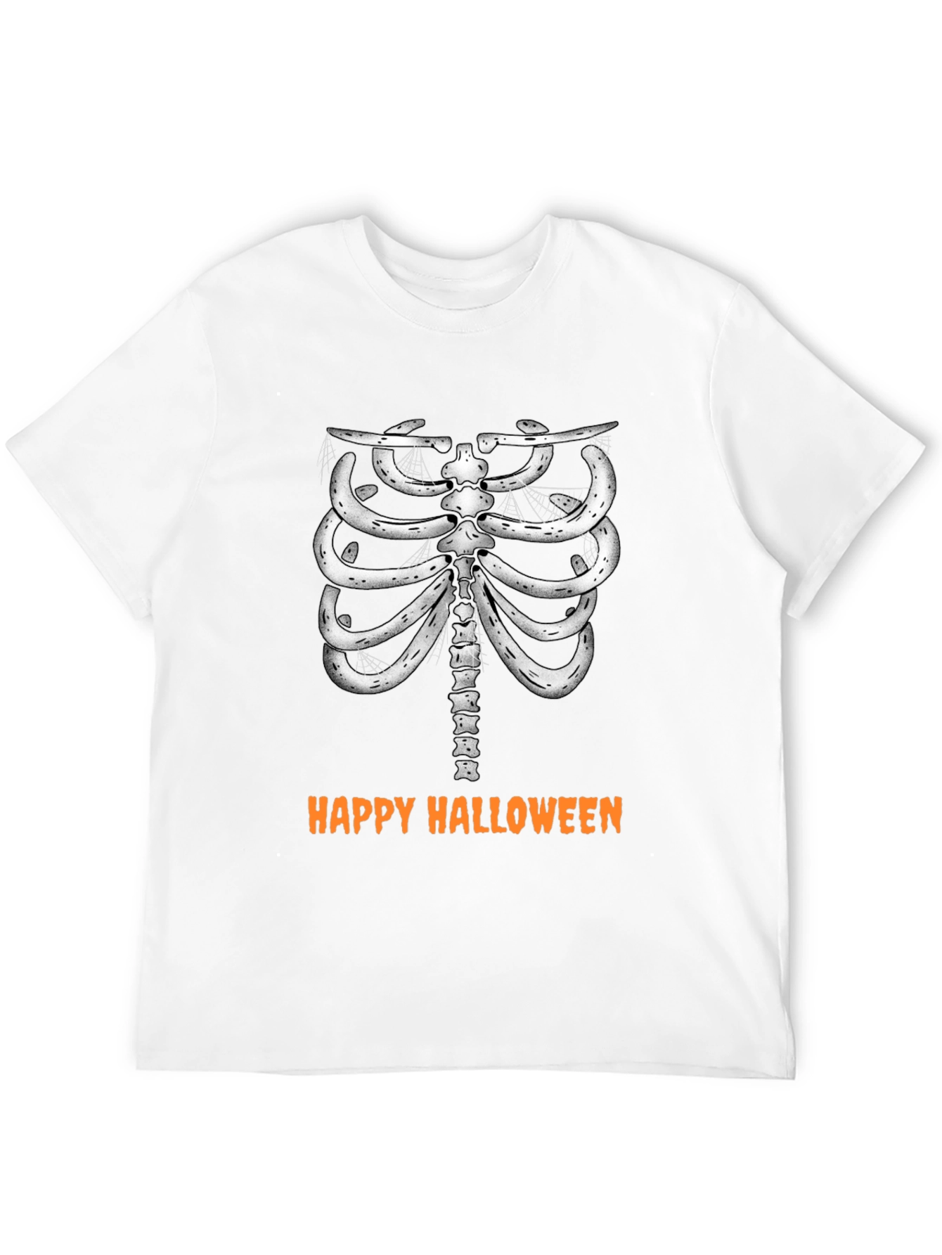 Halloween Skeleton Rib Cage T-Shirt