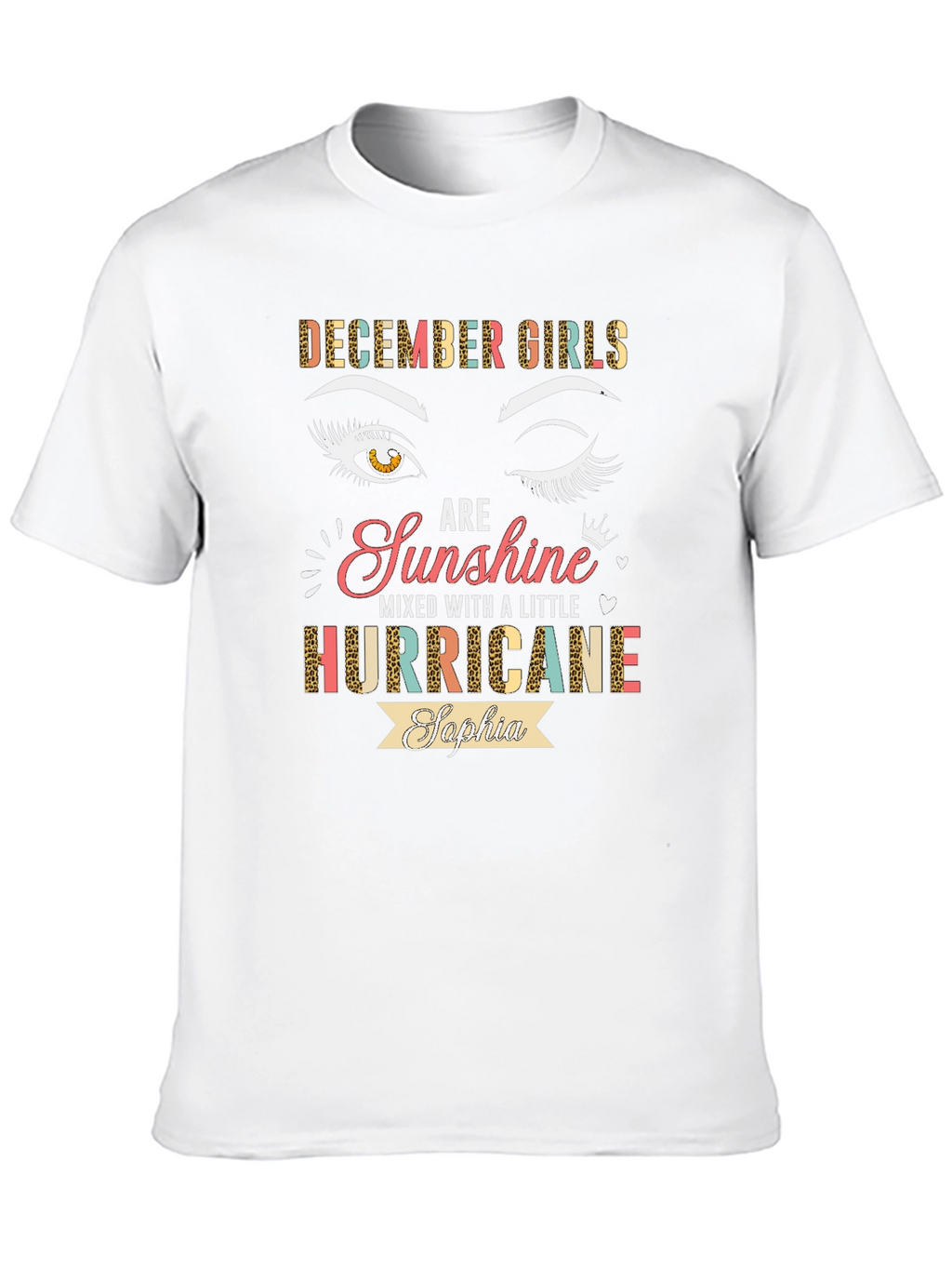 December Girls T-Shirt - Sunshine Hurricane