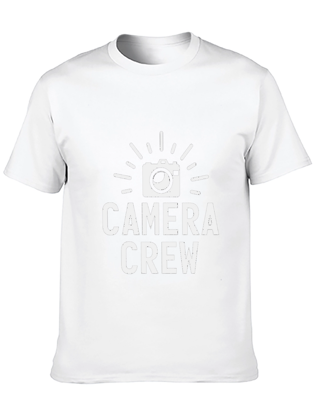 Camera Crew T-Shirt - Black Graphic Tee