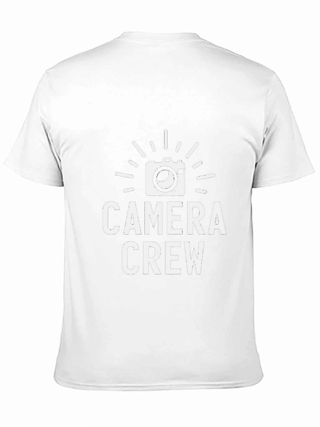 Camera Crew T-Shirt - Black Graphic Tee