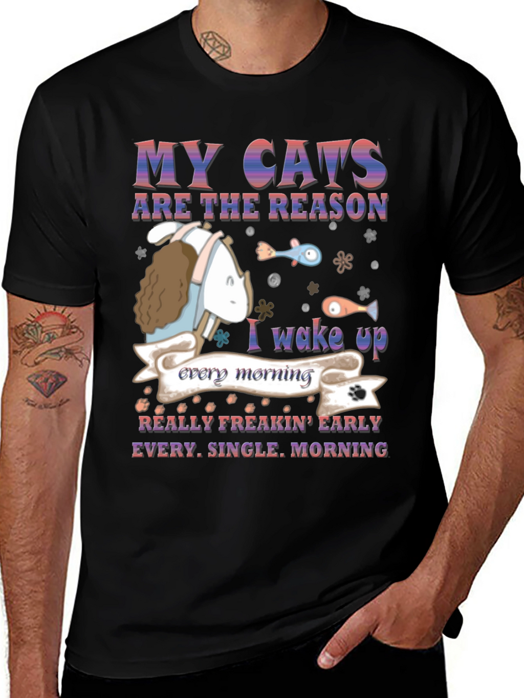 My Cats Are the Reason T-Shirt