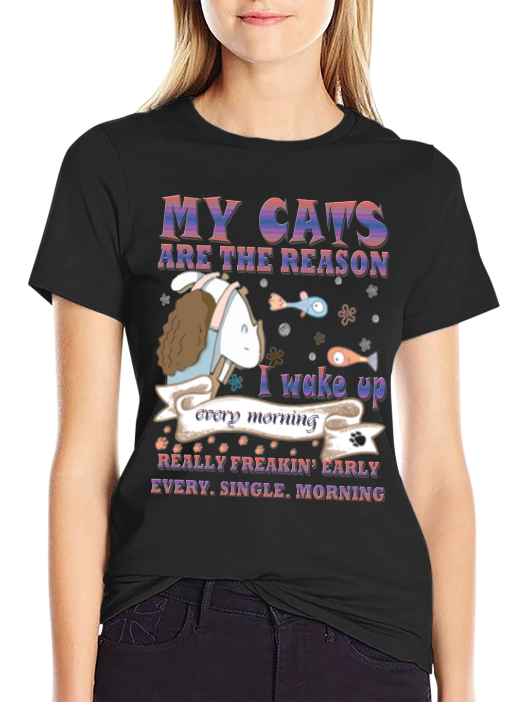 My Cats Are the Reason T-Shirt
