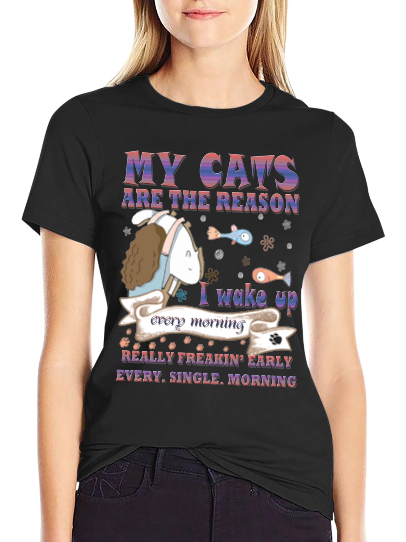 My Cats Are the Reason T-Shirt