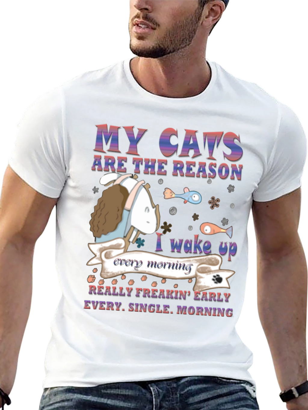 My Cats Are the Reason T-Shirt
