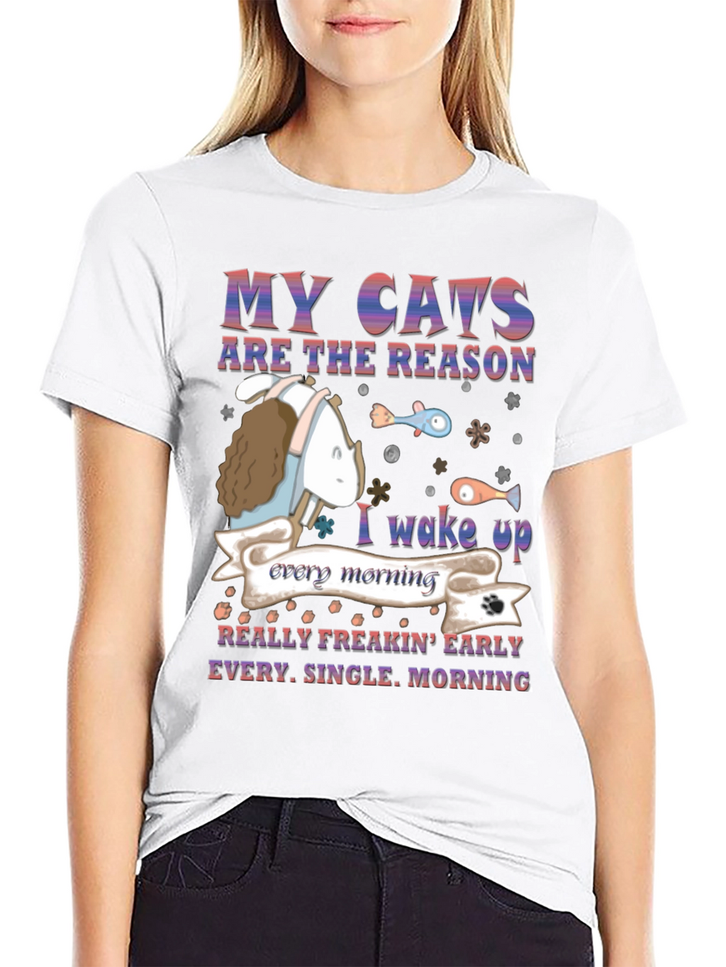 My Cats Are the Reason T-Shirt
