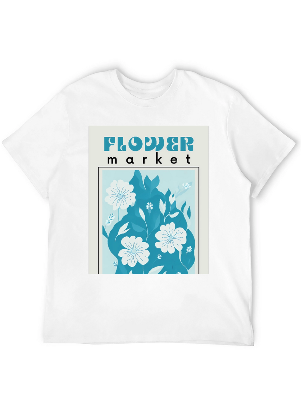 Flower Market Graphic T-Shirt