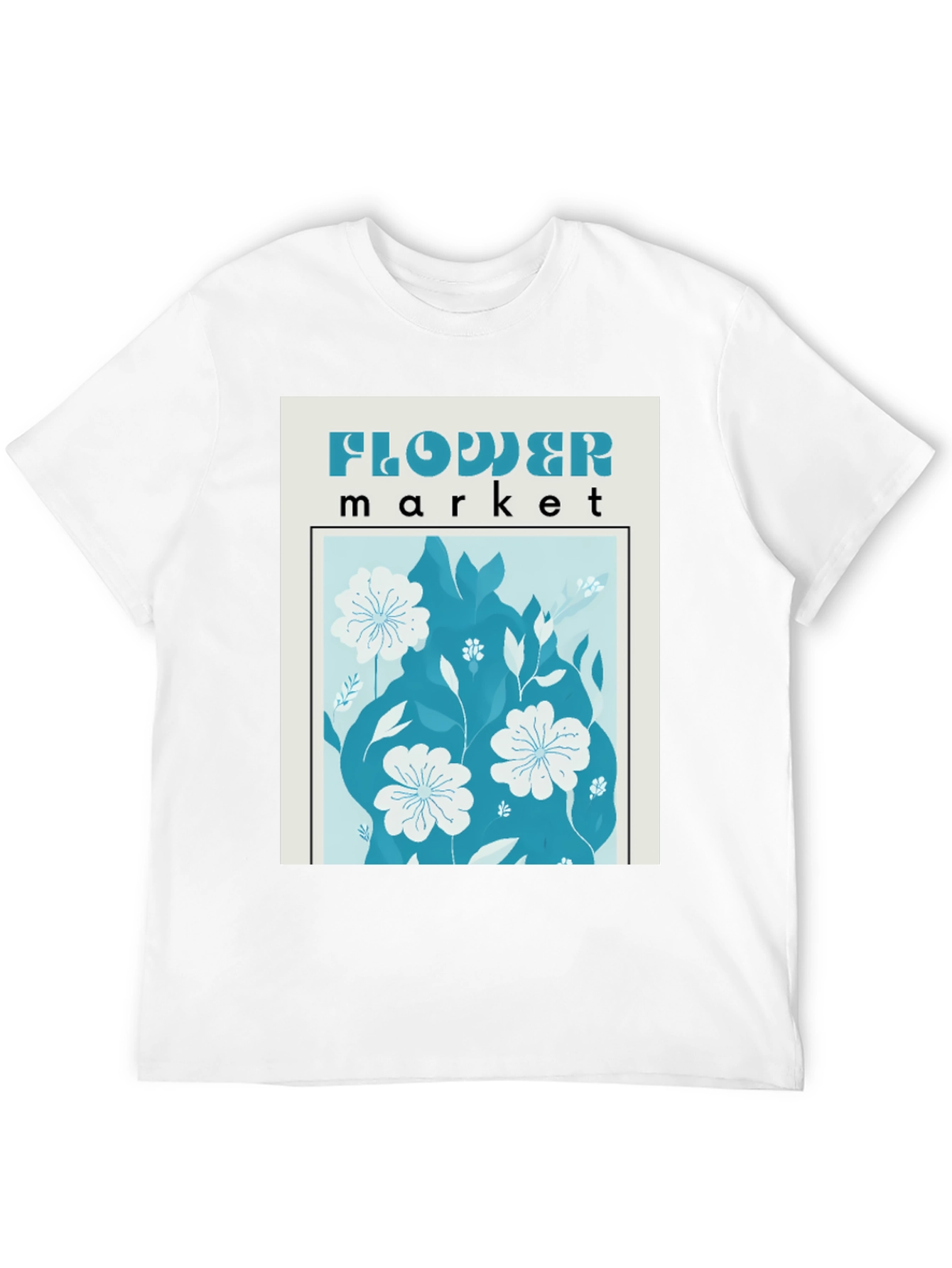 Flower Market Graphic T-Shirt