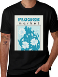 Flower Market Graphic T-Shirt