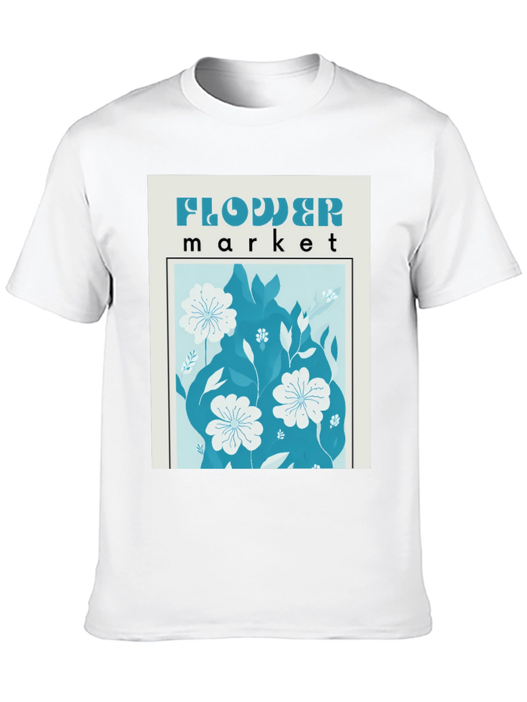 Flower Market Graphic T-Shirt