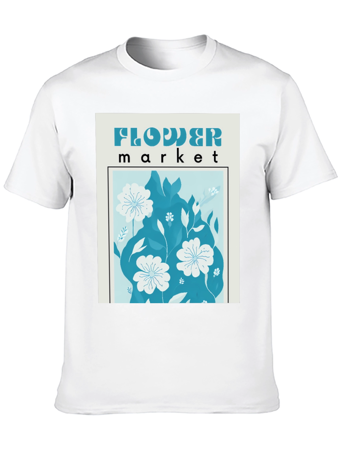 Flower Market Graphic T-Shirt