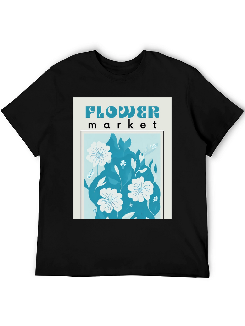 Flower Market Graphic T-Shirt