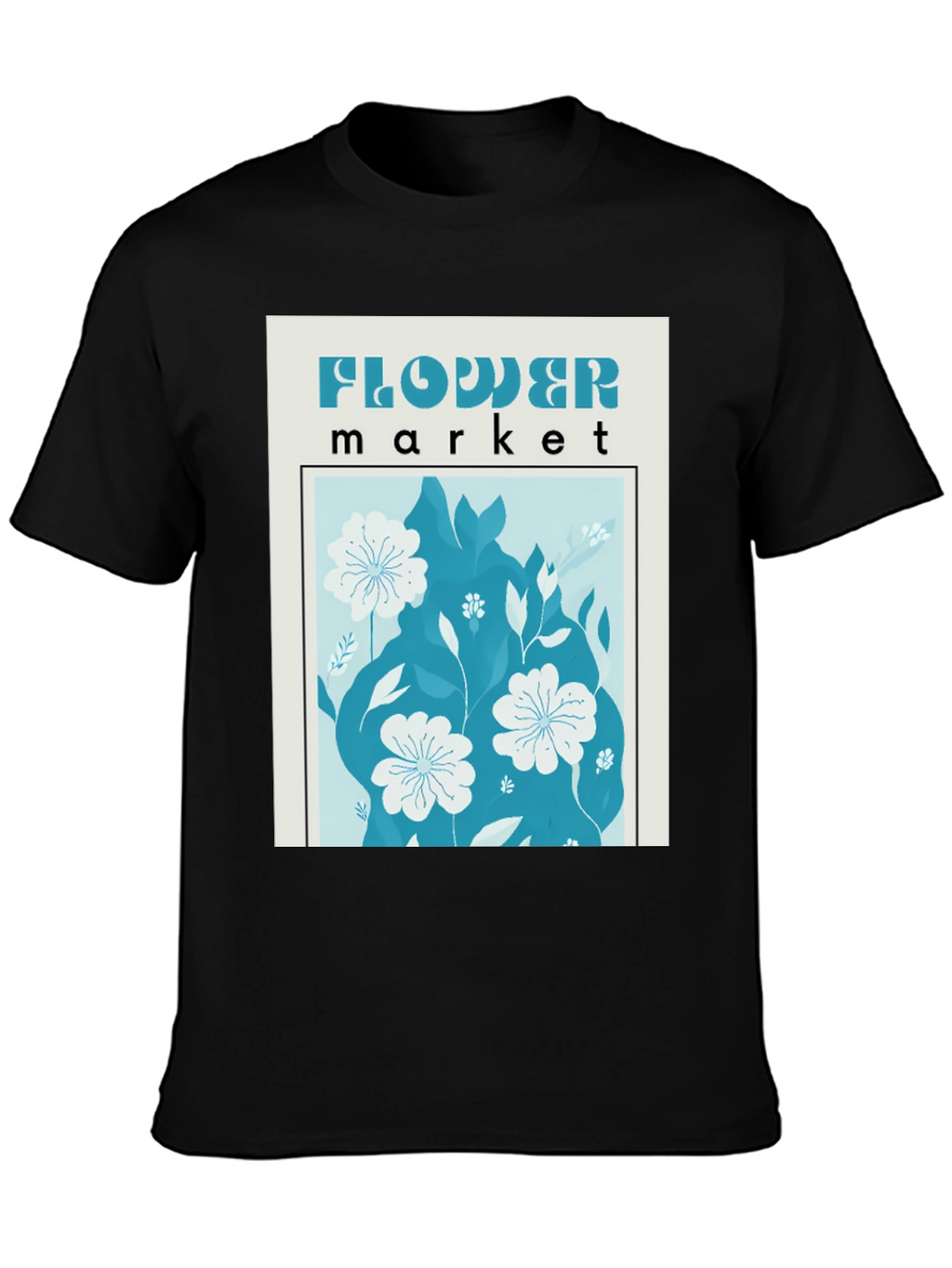 Flower Market Graphic T-Shirt