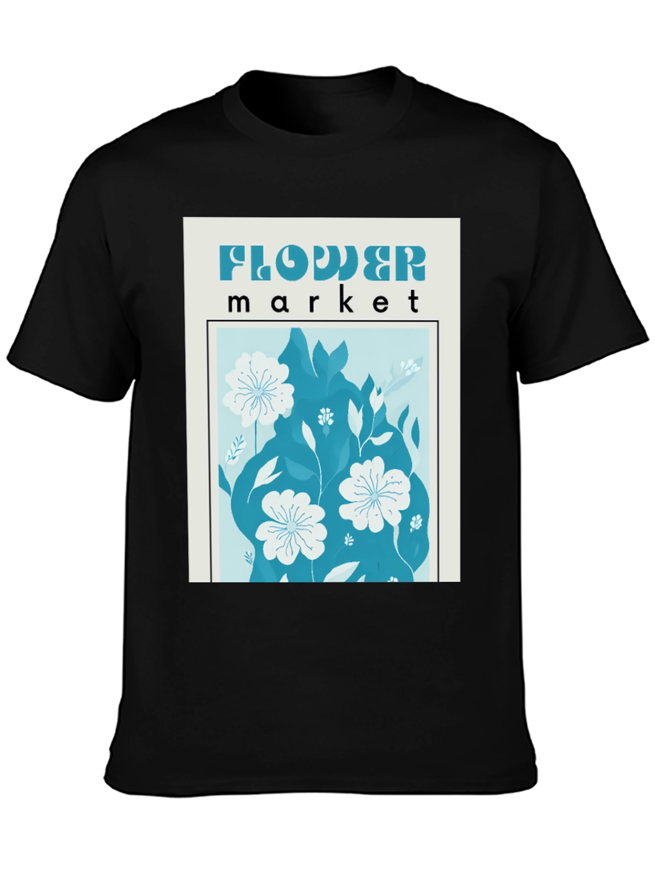Flower Market Graphic T-Shirt