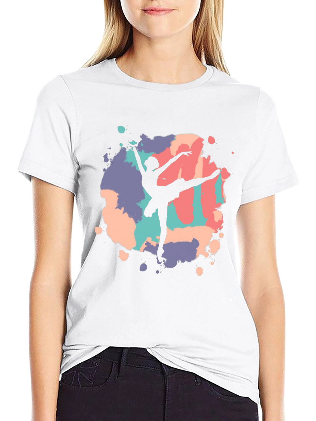 Ballet Silhouette T-Shirt - Artistic Dance Tee
