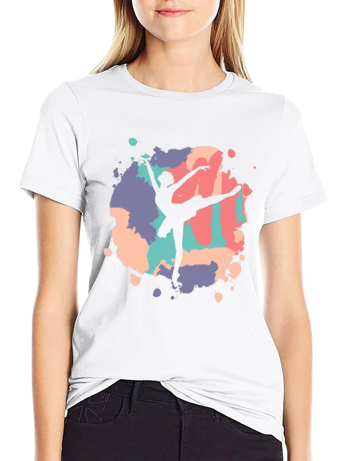 Ballet Silhouette T-Shirt - Artistic Dance Tee